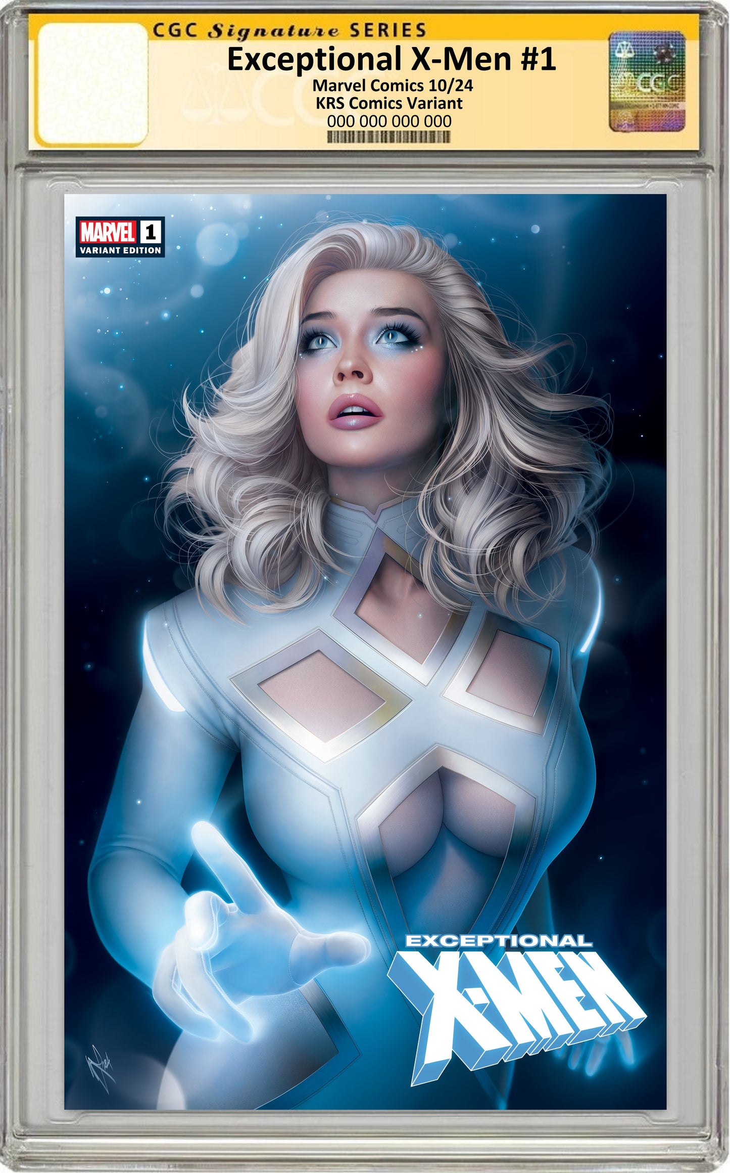 EXCEPTIONAL X-MEN #1 WARREN LOUW TRADE DRESS VARIANT LIMITED TO 3000 COPIES CGC SS PREORDER