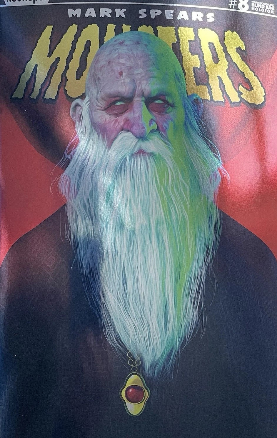 MARK SPEARS MONSTERS #8 A51 1:300 FOIL BLIND BAG VARIANT