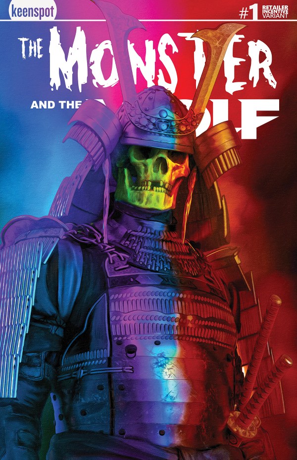 01/10/2025 MARK SPEARS MONSTERS THE MONSTER & THE WOLF #1 1:250 MARK SPEARS FOIL VARIANT