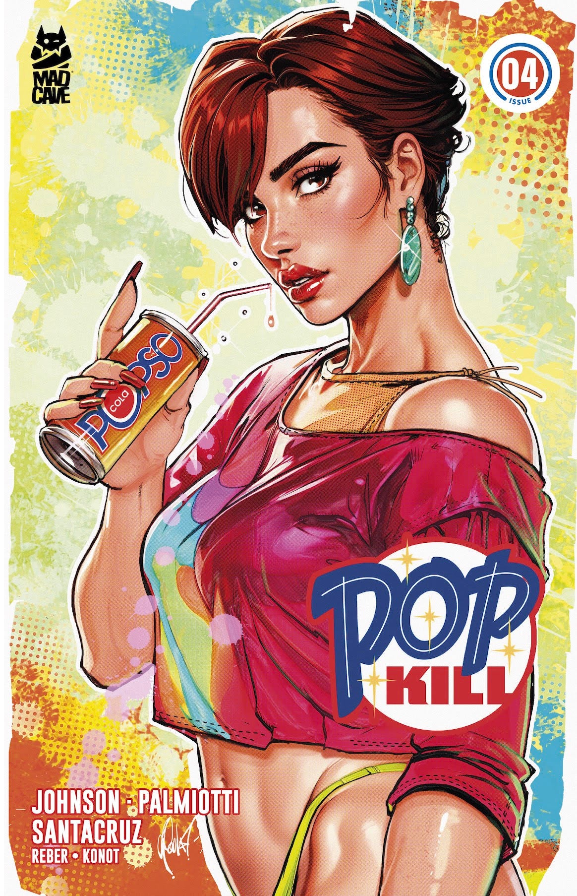 POP KILL #4 CEDRIC POULAT SFW VARIANT LIMITED TO 300 COPIES