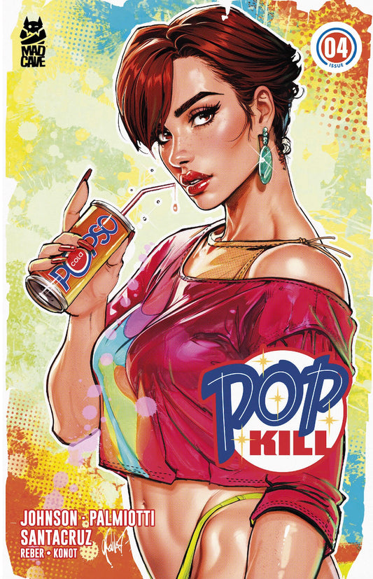 POP KILL #4 CEDRIC POULAT SFW VARIANT LIMITED TO 300 COPIES