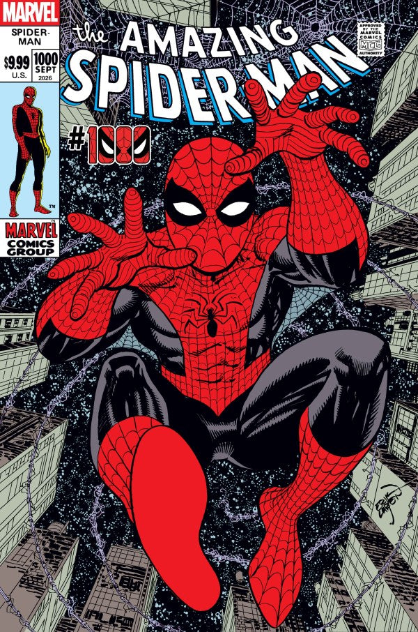 16/09/2026 AMAZING SPIDER-MAN #36 (#1000) 1:25 ERIC LARSEN VARIANT