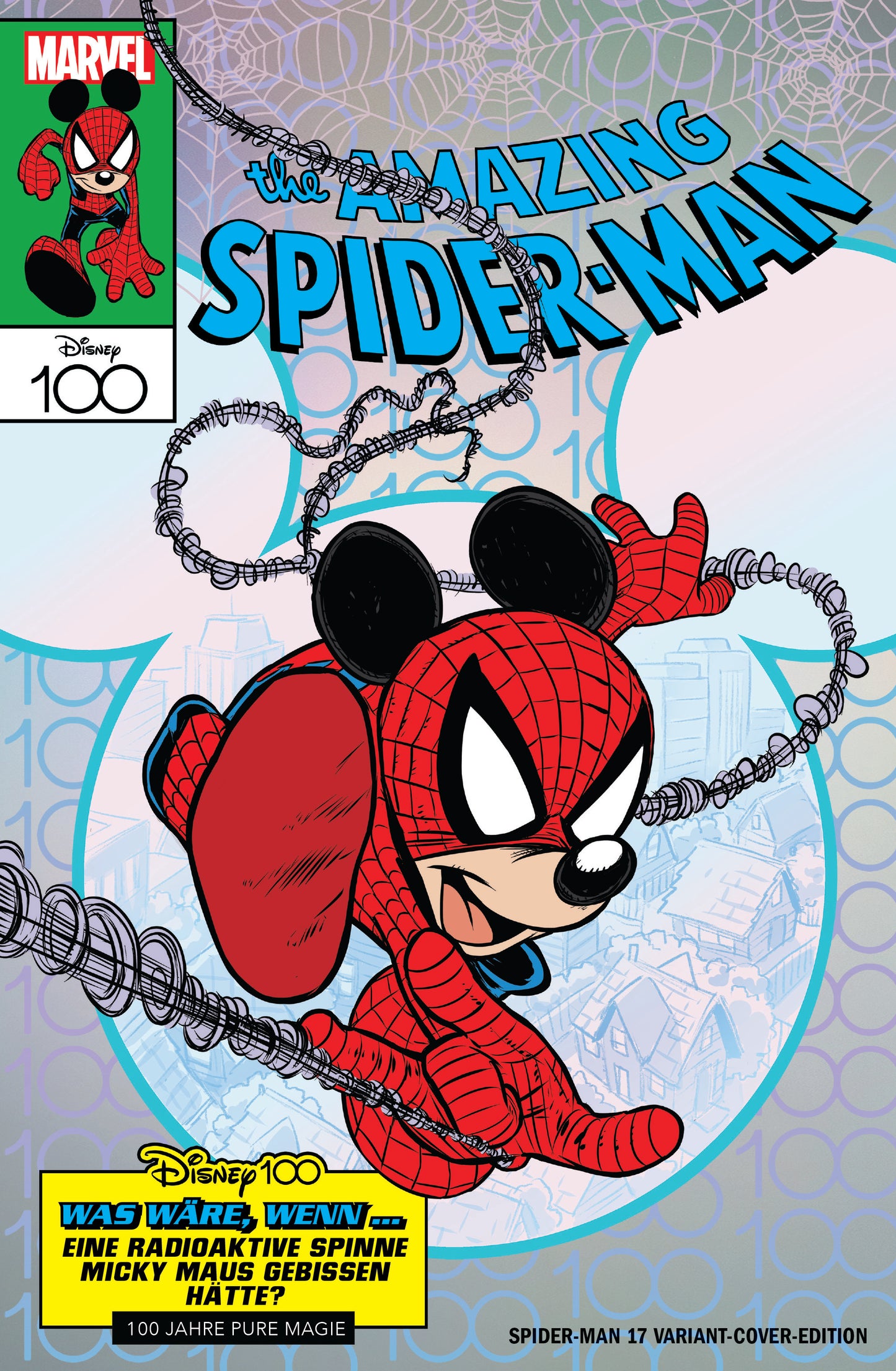 SPIDER-MAN #17 RARE DISNEY100 'ASM #300' GERMAN VARIANT LIMITED TO 333 COPIES
