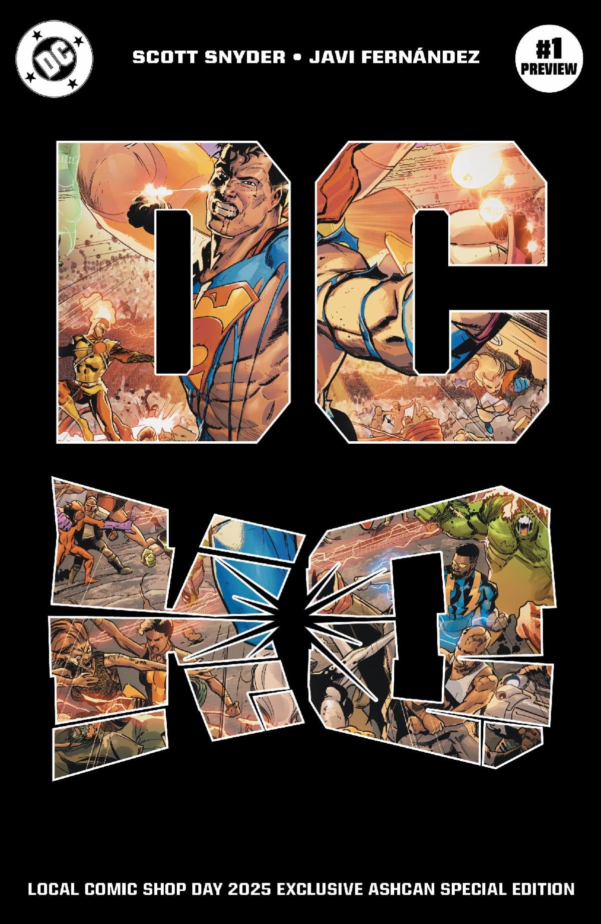 DC KO ASHCAN #1 LCSD 2025 EXCLUSIVE FOIL VARIANT