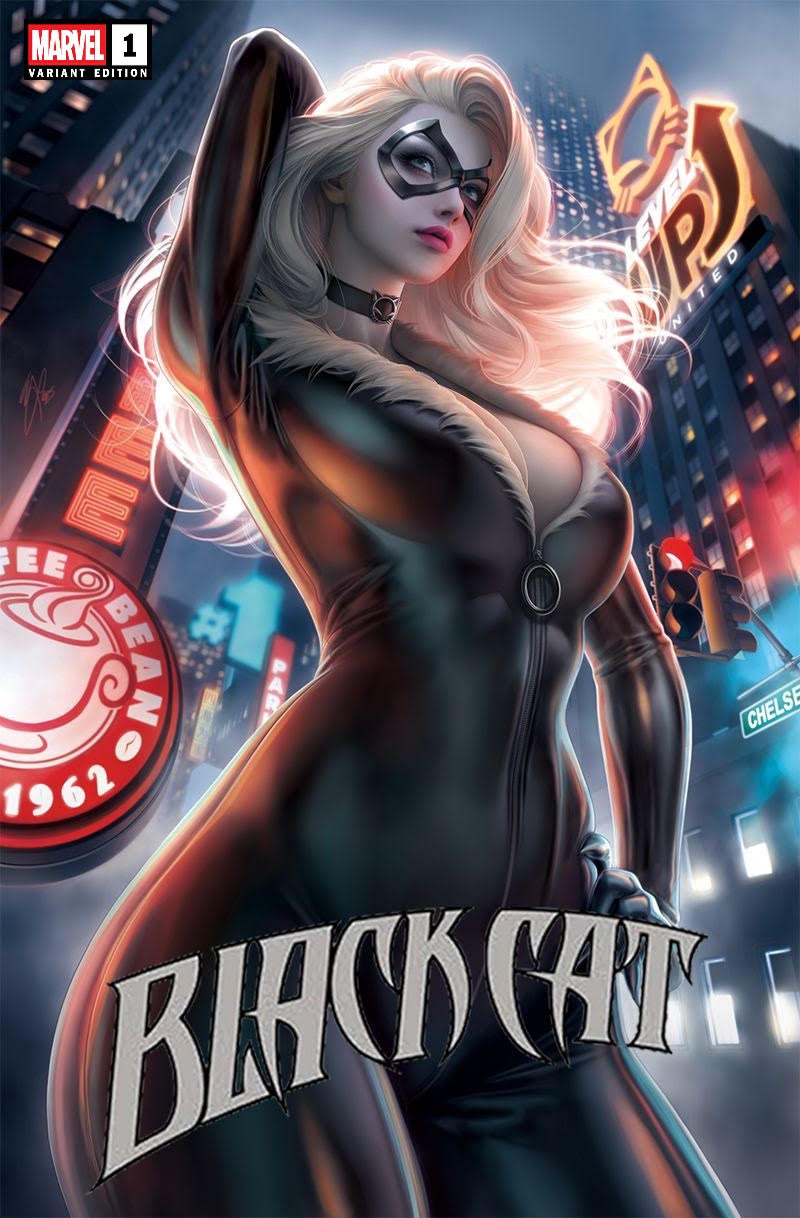 BLACK CAT #1 WARREN LOUW VARIANT LIMITED TO 1000 COPIES