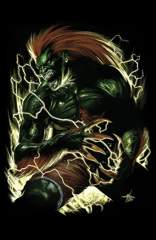 STREET FIGHTER #1 GABRIELE DELL'OTTO BLANKA VARIANT LIMITED TO 400 COPIES WITH COA