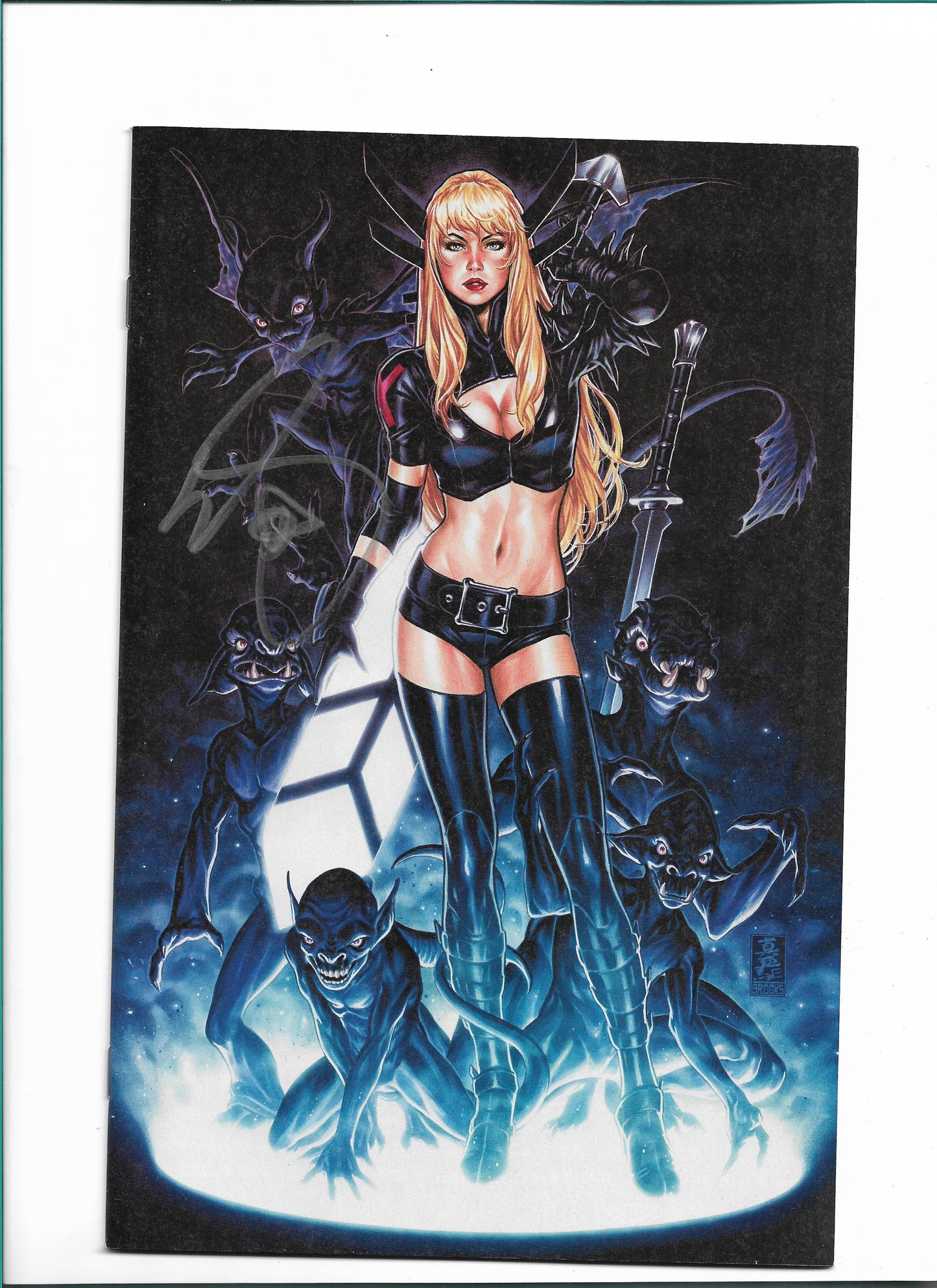 NEW MUTANTS DEAD SOULS #1 MARK BROOKS SIGNED VIRGIN COVER