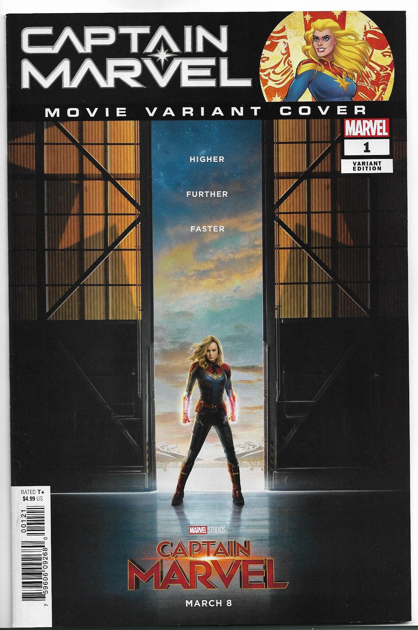 CAPTAIN MARVEL #1 1:10 MOVIE VARIANT