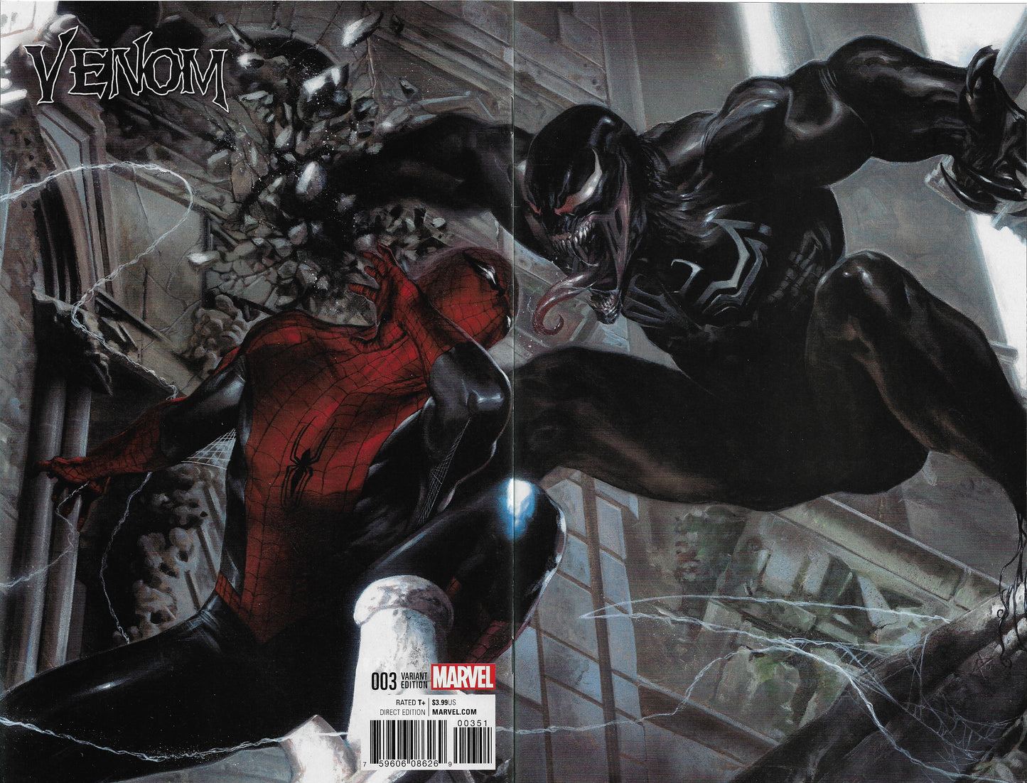 VENOM #3 GABRIELE DELL’OTTO WRAPAROUND VIRGIN VARIANT LIMITED TO 600