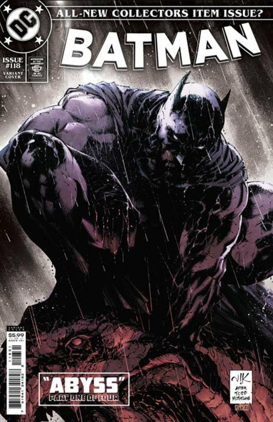 BATMAN #118 1:100 VIKTOR BOGDANOVIC CARD STOCK SILVER FOIL VARIANT