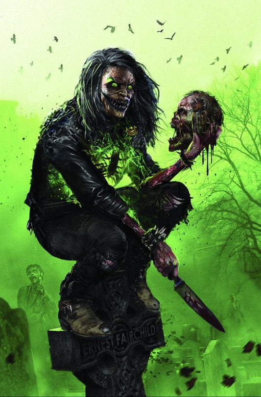 EVIL ERNIE #1 JOHN GALLAGHER VIRGIN VARIANT LIMITED TO 500 COPIES