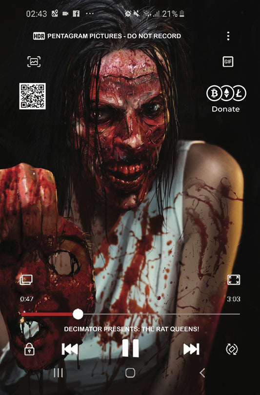 RED ROOM TRIGGER WARNING #1 JOHN GALLAGHER VIRGIN VARIANT LIMITED TO 500 COPIES