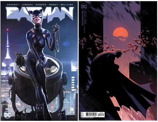 BATMAN #128 TIAGO DA SILVA NYCC 2022 VARIANT LIMITED TO 800 WITH COA + FREE 1:25 SOOK VARIANT