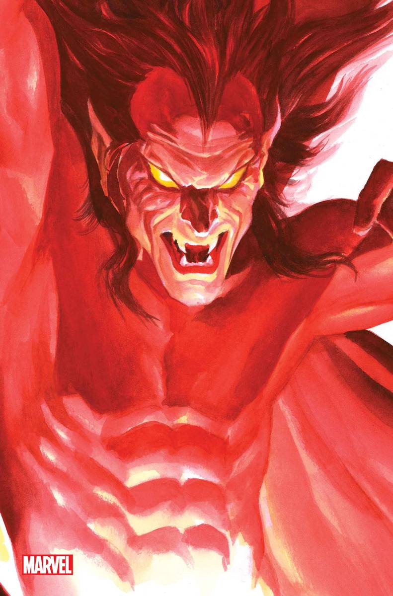 08/03/2023 SCARLET WITCH #3 ALEX ROSS TIMELESS MEPHISTO VIRGIN VARIANT