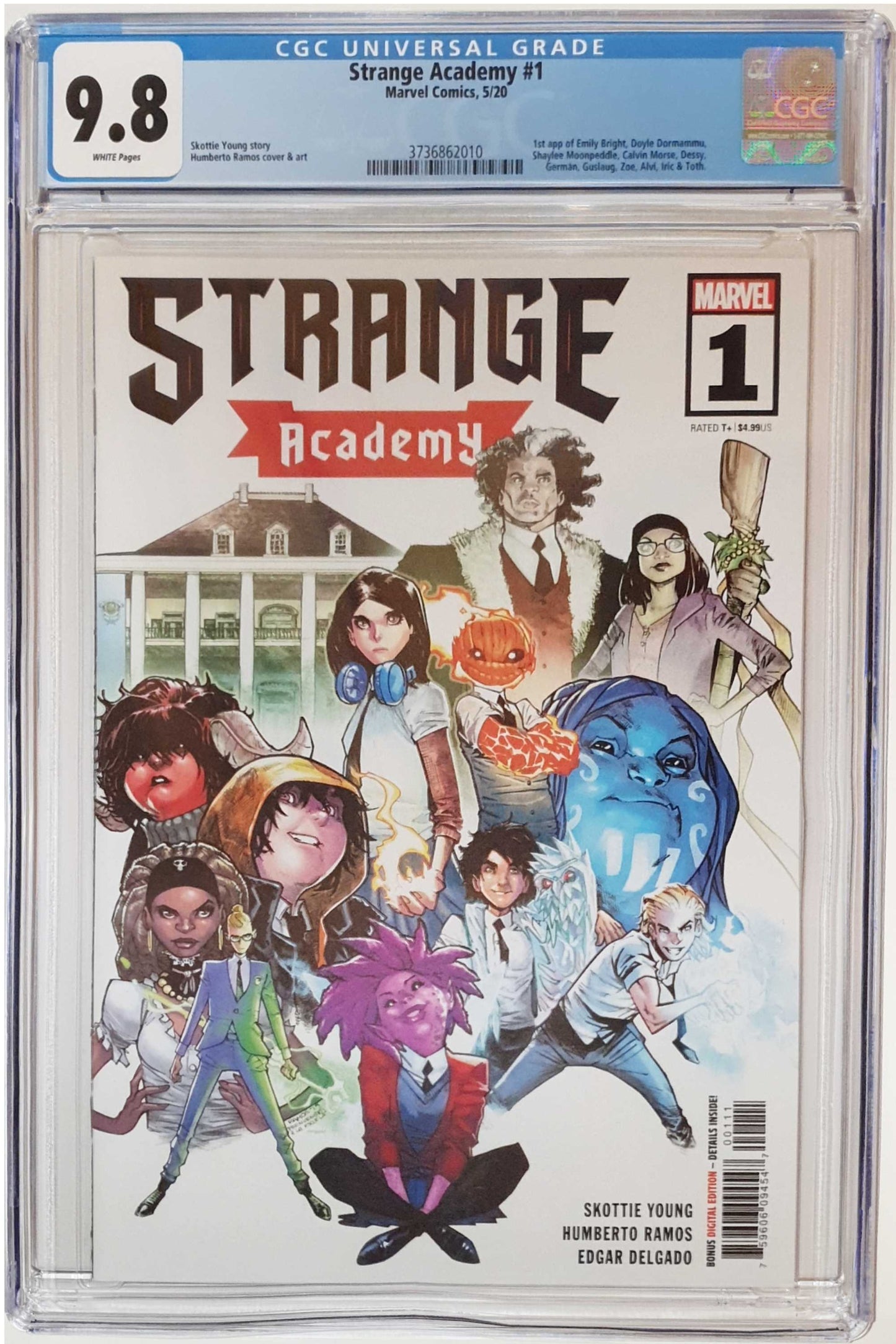 STRANGE ACADEMY #1 CGC 9.8