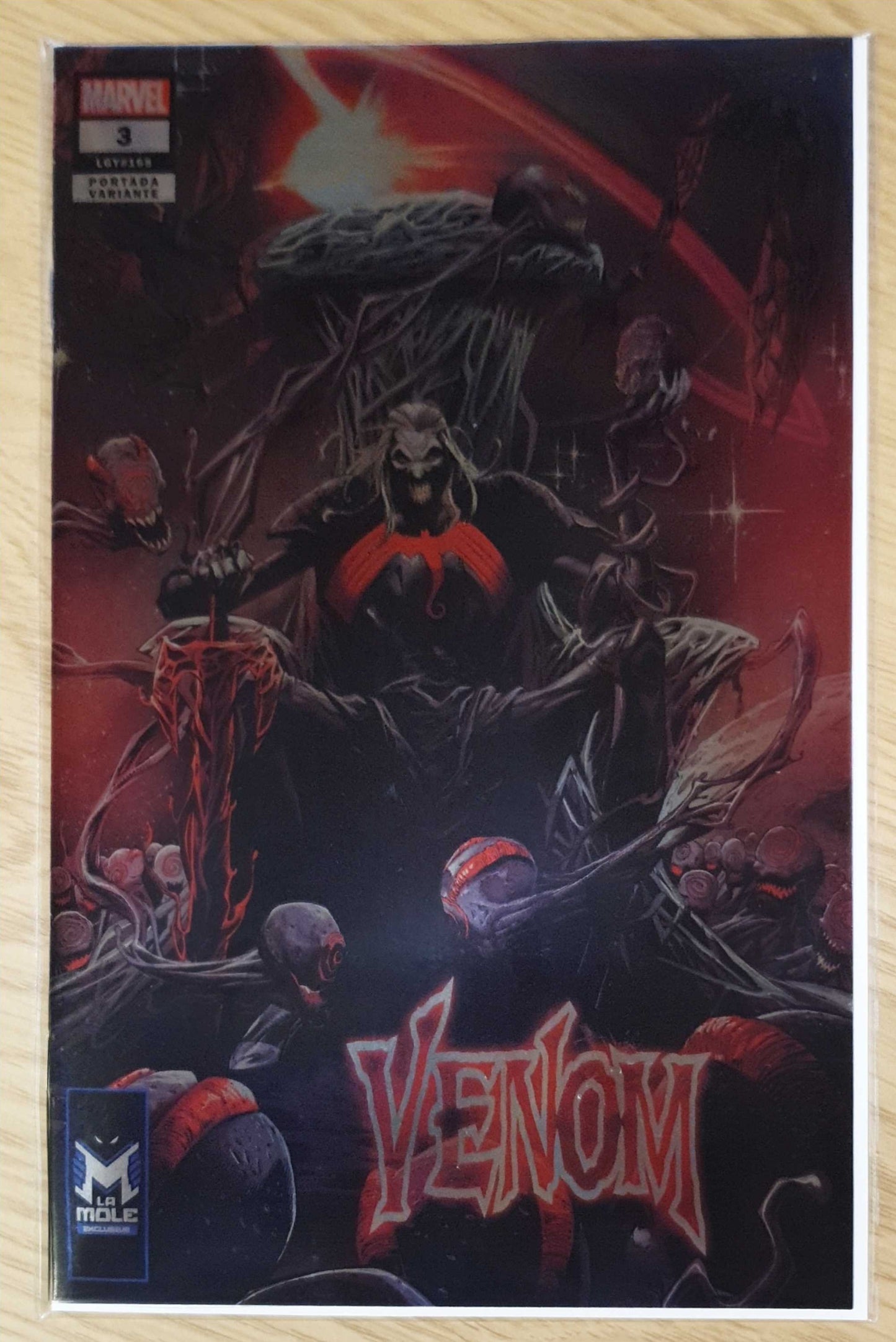 VENOM #3 LA MOLE FOIL VARIANT LIMITED TO 1000