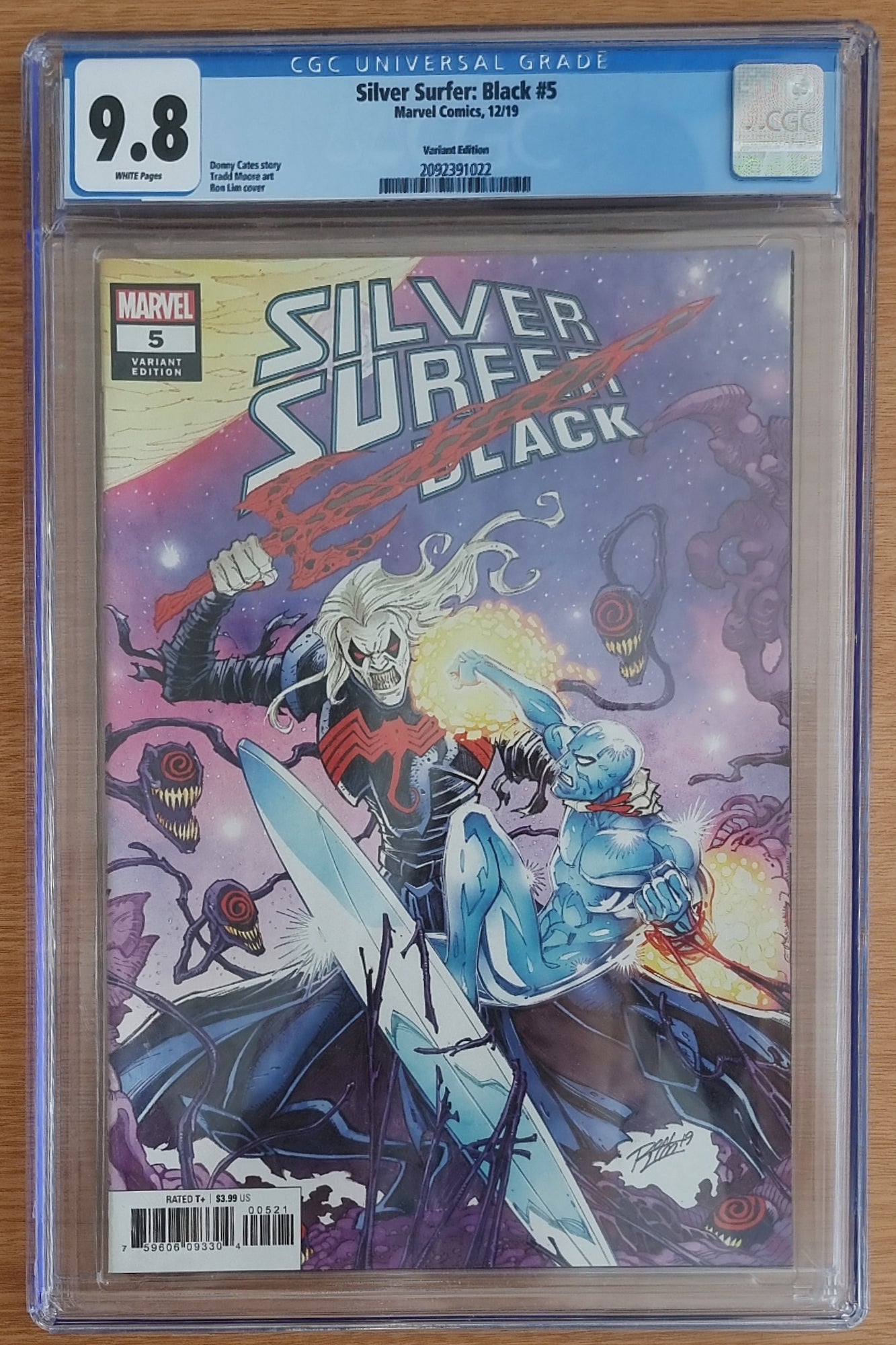 SILVER SURFER BLACK #5 (OF 5) RON LIM VARIANT CGC 9.8