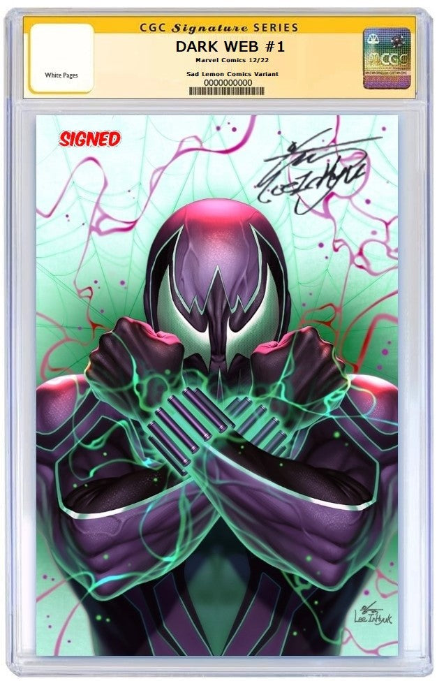 DARK WEB #1 INHYUK LEE VIRGIN VARIANT LIMITED TO 800 COPIES WITH NUMBERED COA CGC SS PREORDER