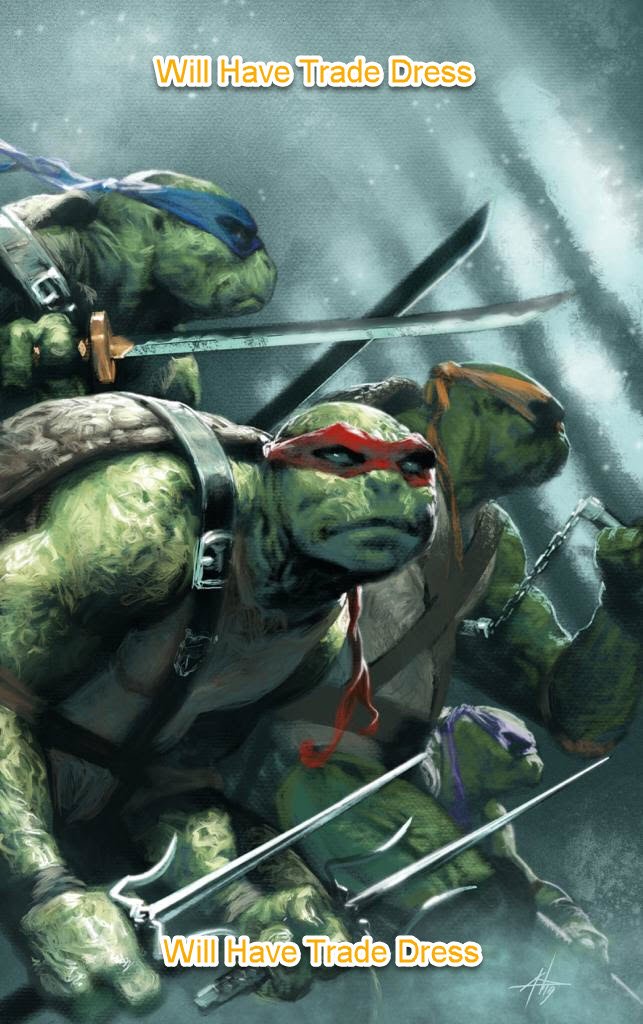 TEENAGE MUTANT NINJA TURTLES #98 GABRIELE DELL'OTTO TRADE DRESS VARIANT LIMITED TO 1500