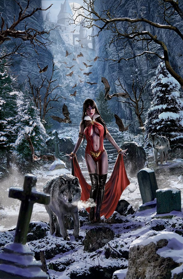 VAMPIRELLA #1 JOHN GALLAGHER VIRGIN VARIANT LIMITED TO 500 COPIES