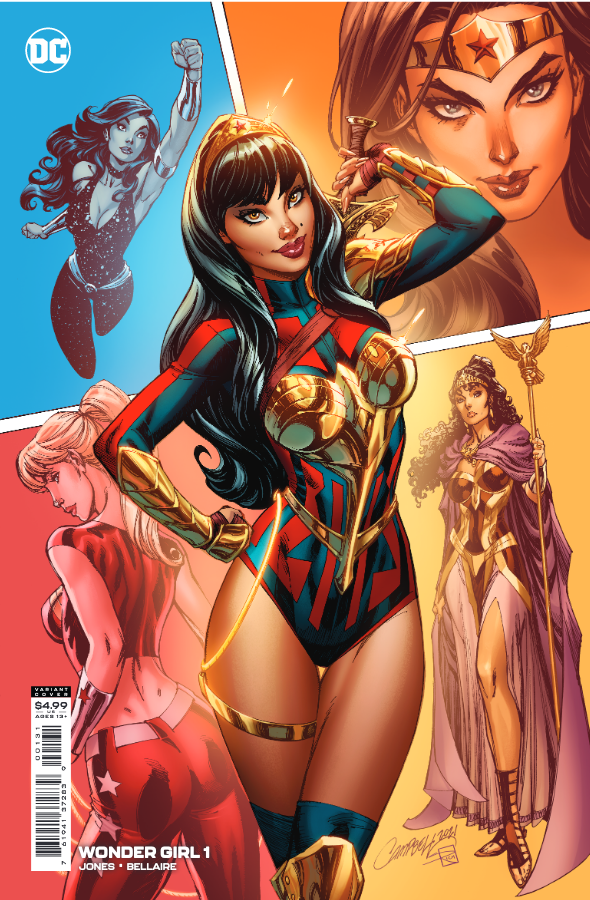 WONDER GIRL #1 1:25 J SCOTT CAMPBELL VARIANT