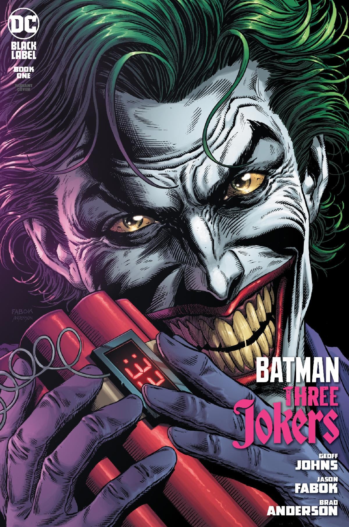 BATMAN THREE JOKERS #1 (OF 3) PREMIUM VARIANT C BOMB