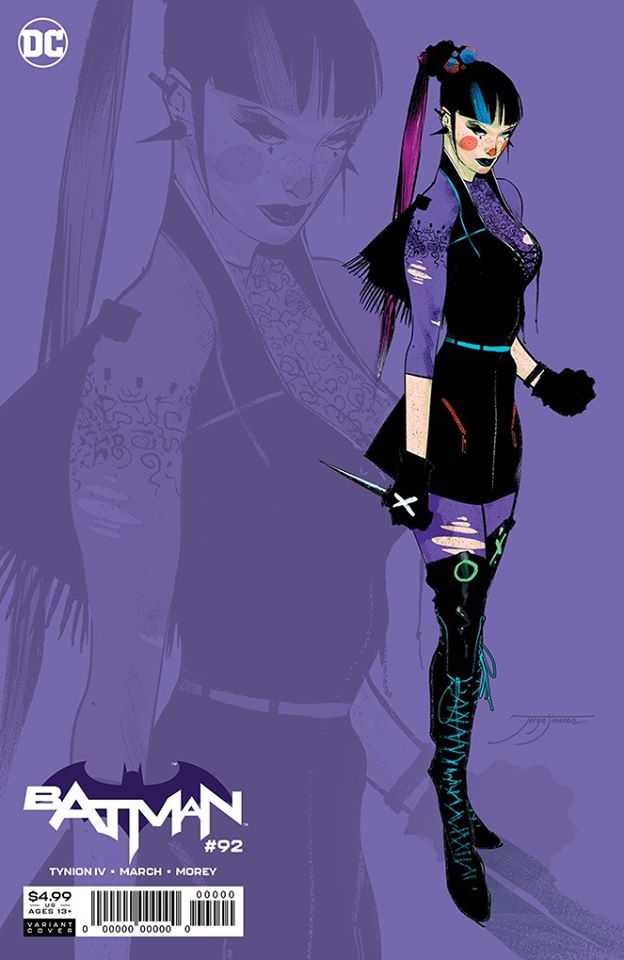 10/06/2020 BATMAN #92 1:25 PUNCHLINE VARIANT