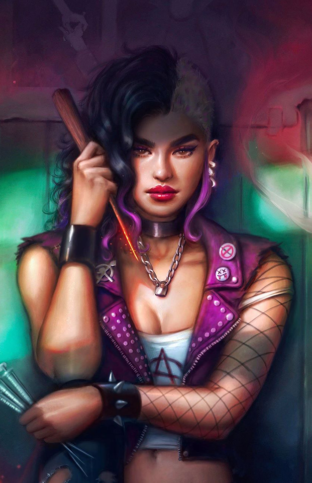 NO HEROINE #1 SUN KHAMUNAKI METAL VIRGIN VARIANT