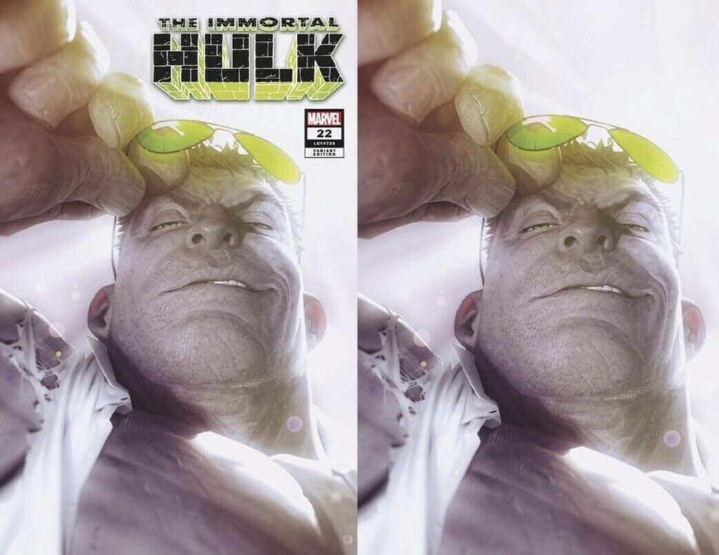 IMMORTAL HULK #22 ALEX GARNER TRADE DRESS/VIRGIN VARIANT SET LIMITED TO 1000 SETS