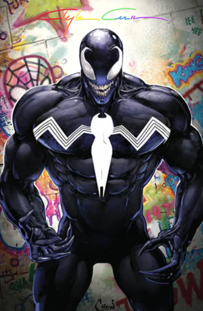 VENOM #200 CLAYTON CRAIN 'THE SHAPE BENEATH' VIRGIN VARIANT INFINITY SIGNED WITH COA