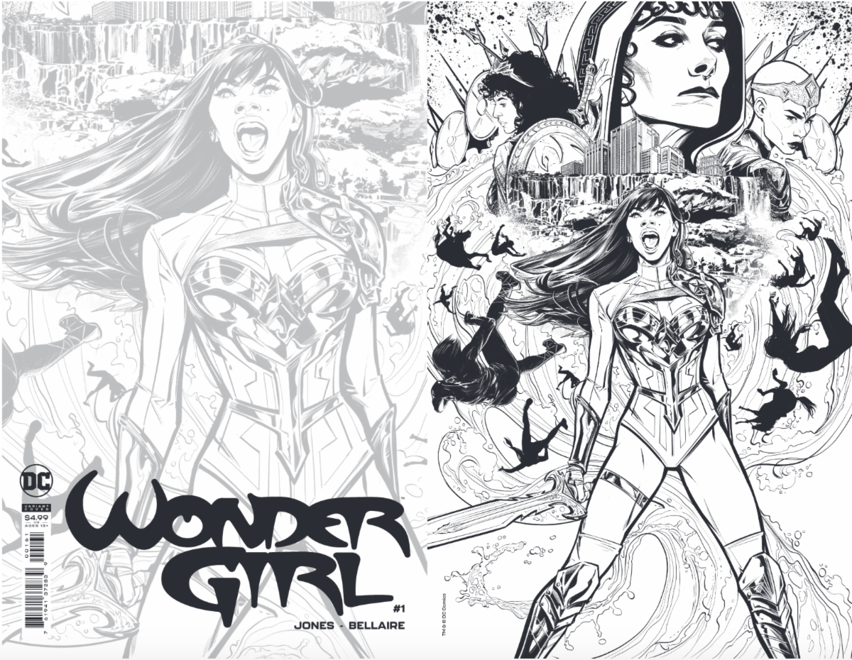 WONDER GIRL #1 1:50 JOELLE JONES SKETCH VARIANT