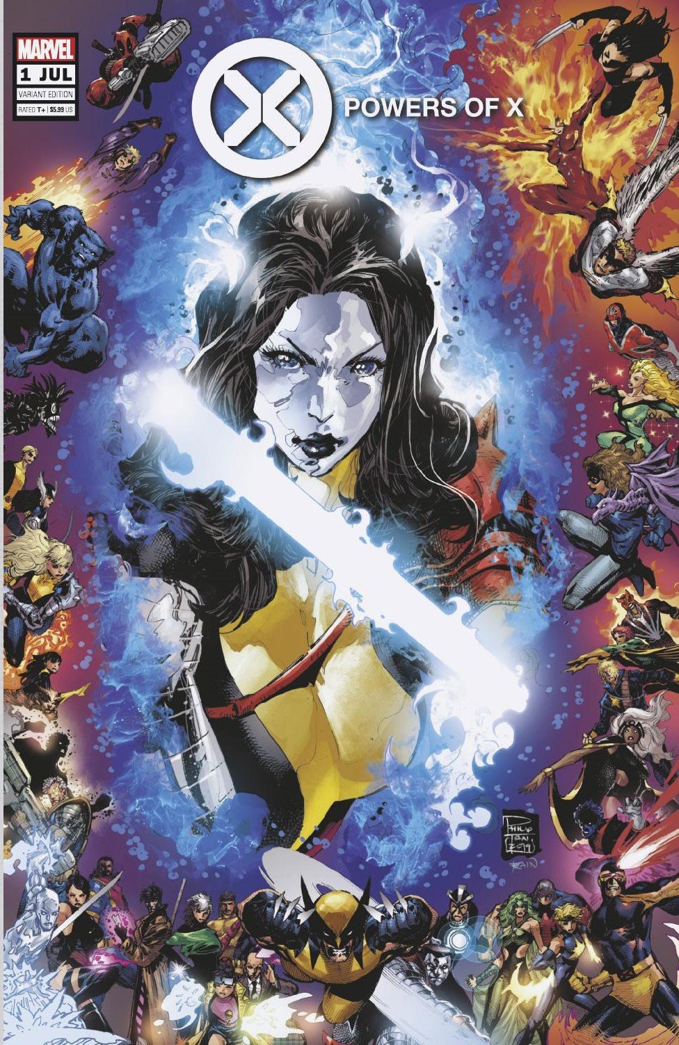 POWERS OF X #1 (OF 6) PHILIP TAN VARIANTS LIMITED TO 1000 - COVER OPTIONS