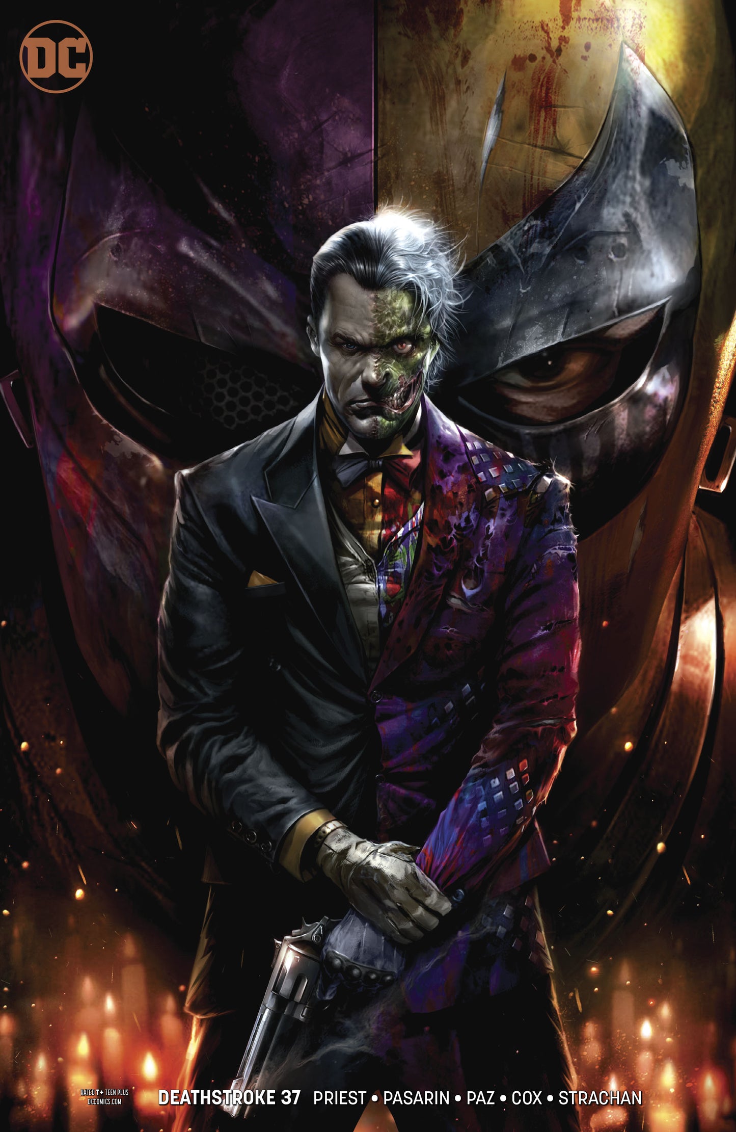 DEATHSTROKE #37 MATTINA VARIANT ED (ARKHAM)