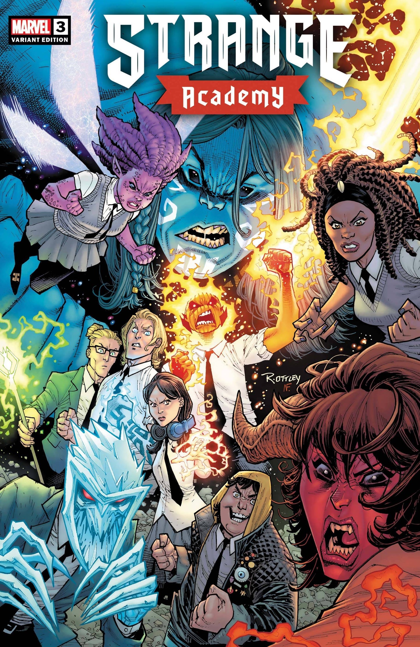 30/09/2020 STRANGE ACADEMY #3 1:25 RYAN OTTLEY VARIANT