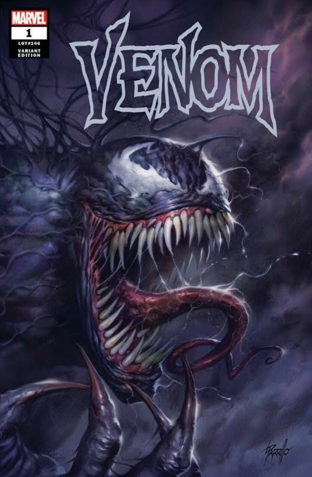 VENOM #1 LUCIO PARRILLO TRADE DRESS VARIANT LIMITED TO 3000