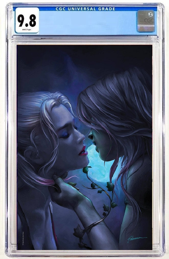 HARLEY QUINN THE EAT BANG KILL TOUR #1 SHANNON MAER COLOUR SPLASH NYCC VARIANT SET LIMITED TO 1000 COPIES CGC 9.8