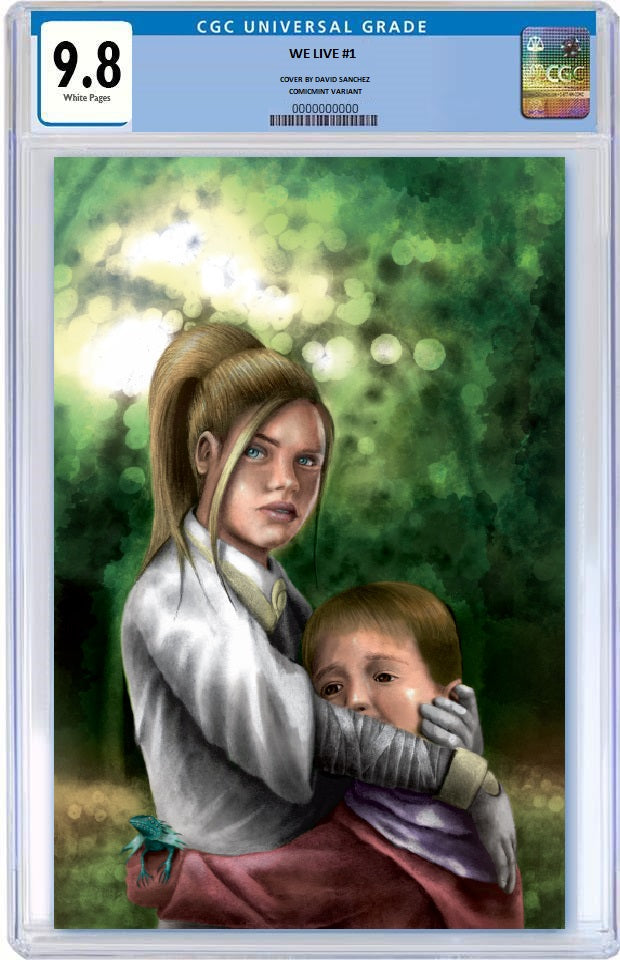 WE LIVE #1 DAVID SANCHEZ VIRGIN VARIANT LIMITED TO 200 CGC 9.8 PREORDER