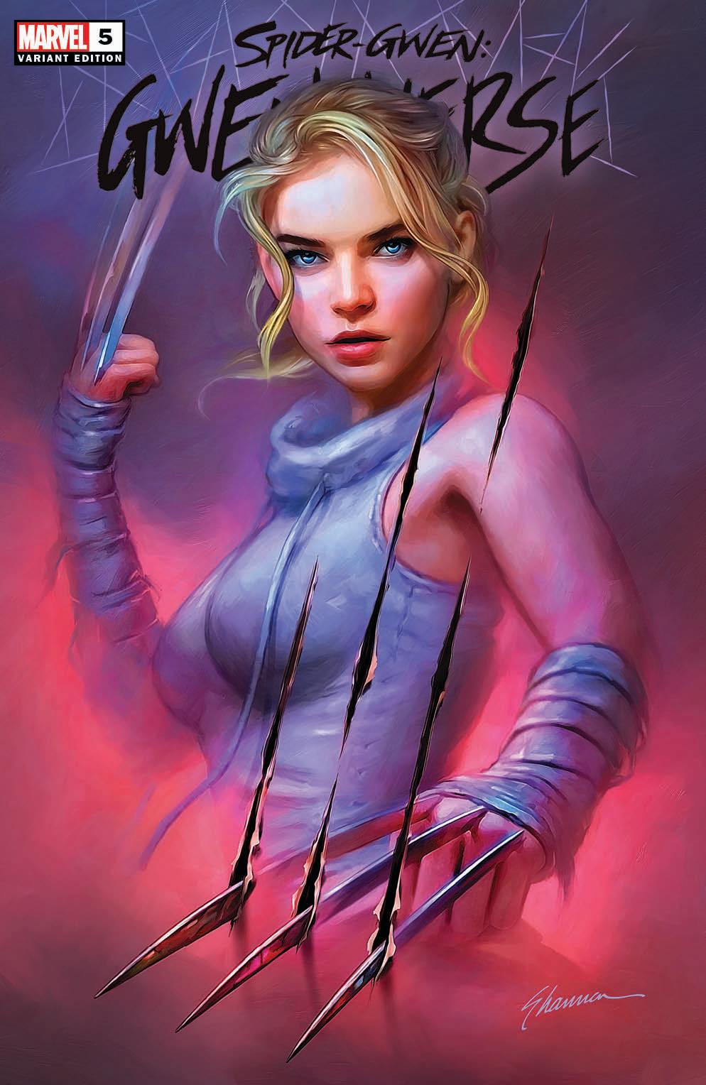 SPIDER-GWEN GWENVERSE #5 SHANNON MAER TRADE DRESS VARIANT LIMITED TO 3000