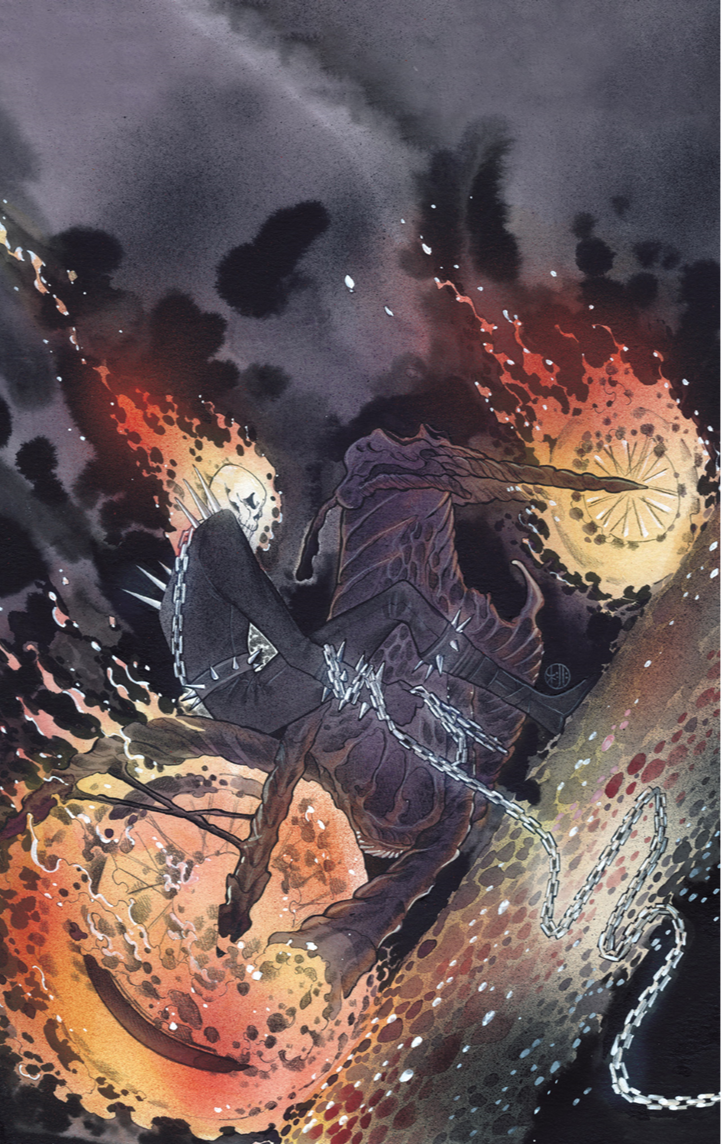GHOST RIDER RETURN OF VENGEANCE #1 PEACH MOMOKO RARE VIRGIN VARIANT LIMITED TO 1000 COPIES