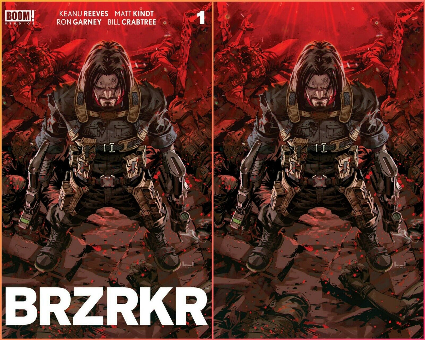 BRZRKR (BERZERKER) #1 KAEL NGU TRADE/VIRGIN VARIANT SET LTD TO 666 SETS