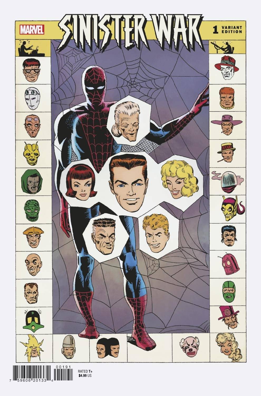 SINISTER WAR #1 1:100 DITKO HIDDEN GEM VARIANT