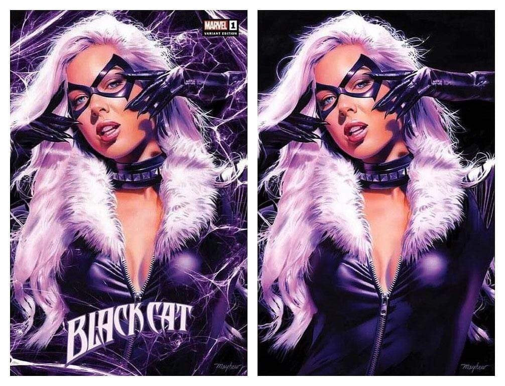BLACK CAT #1 MIKE MAYHEW ARTISTS EXCLUSIVE VARIANT COVER OPTIONS