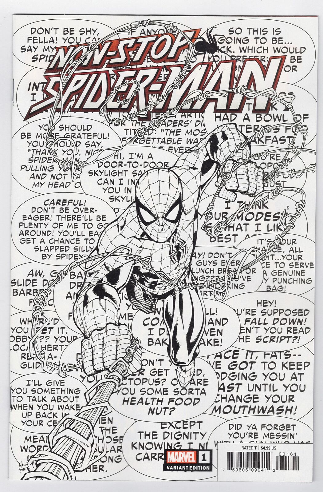 NON-STOP SPIDER-MAN #1 1 PER STORE VARIANT