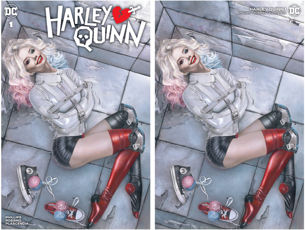 HARLEY QUINN #1 NATALI SANDERS TRADE/MINIMAL TRADE DRESS VARIANT SET