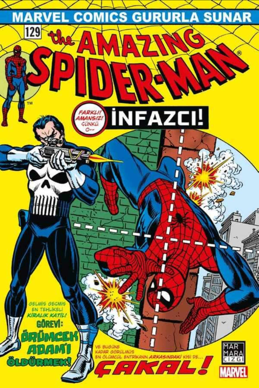 AMAZING SPIDER-MAN #129 TURKISH VARIANT