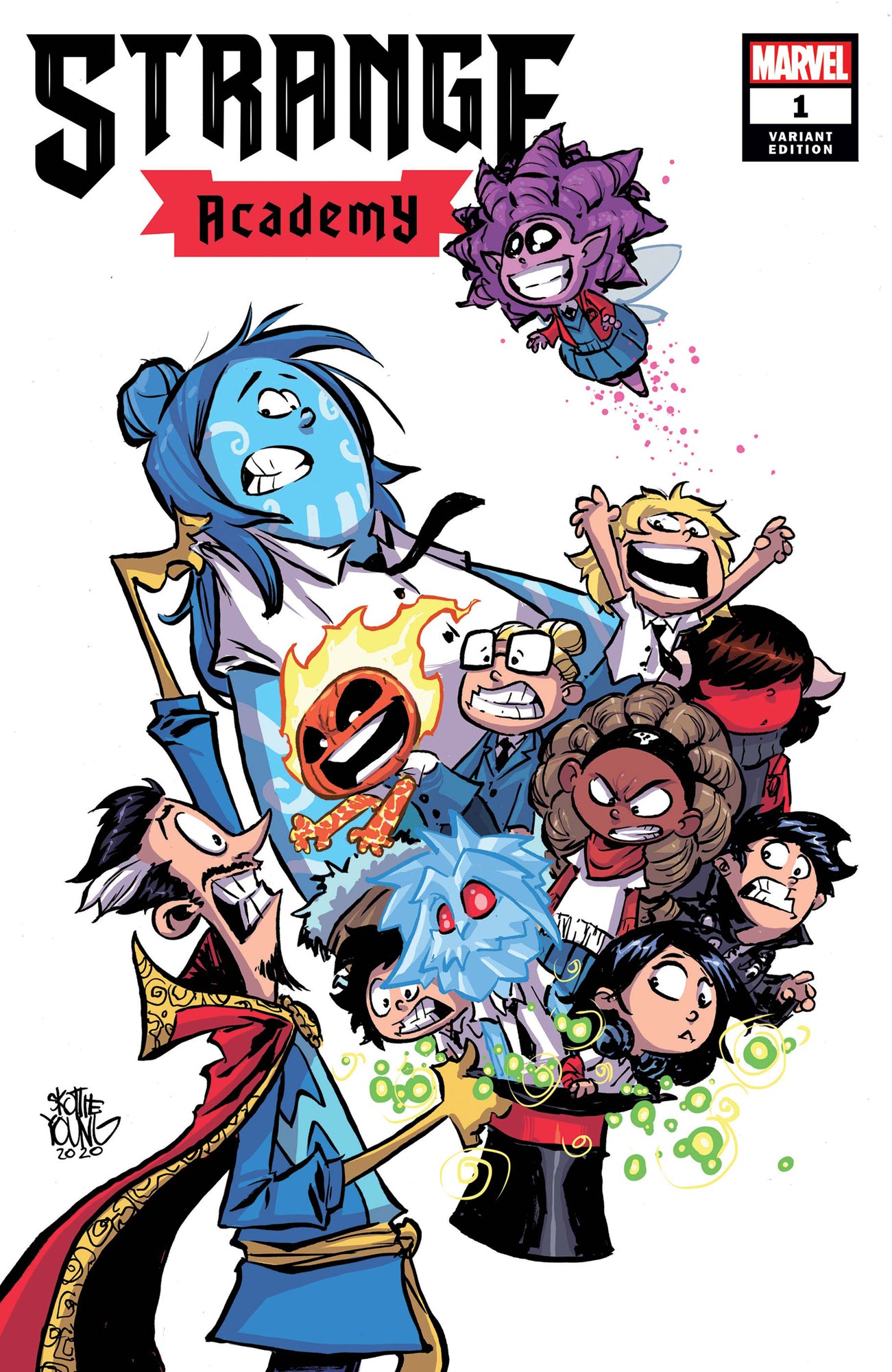 04/03/2020 STRANGE ACADEMY #1 YOUNG VARIANT