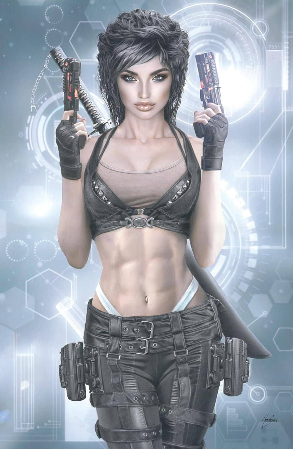 JENNIFER BLOOD #8 NATALI SANDERS VIRGIN VARIANT LIMITED TO 750 COPIES