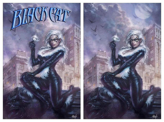BLACK CAT #1 LUCIO PARRILLO TRADE/VIRGIN VARIANT SETS LIMITED T0 600 SETS