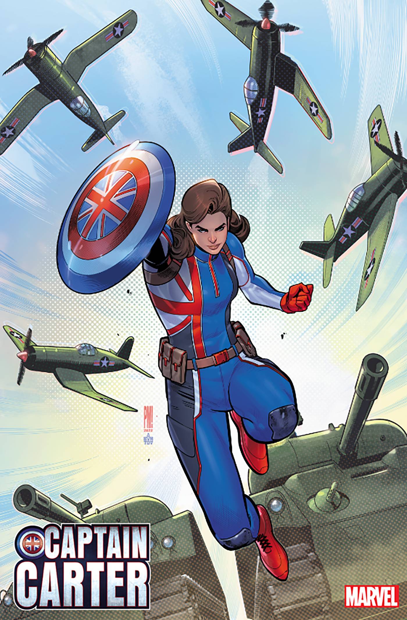 CAPTAIN CARTER #1 RARE MEDINA 2ND PRINT