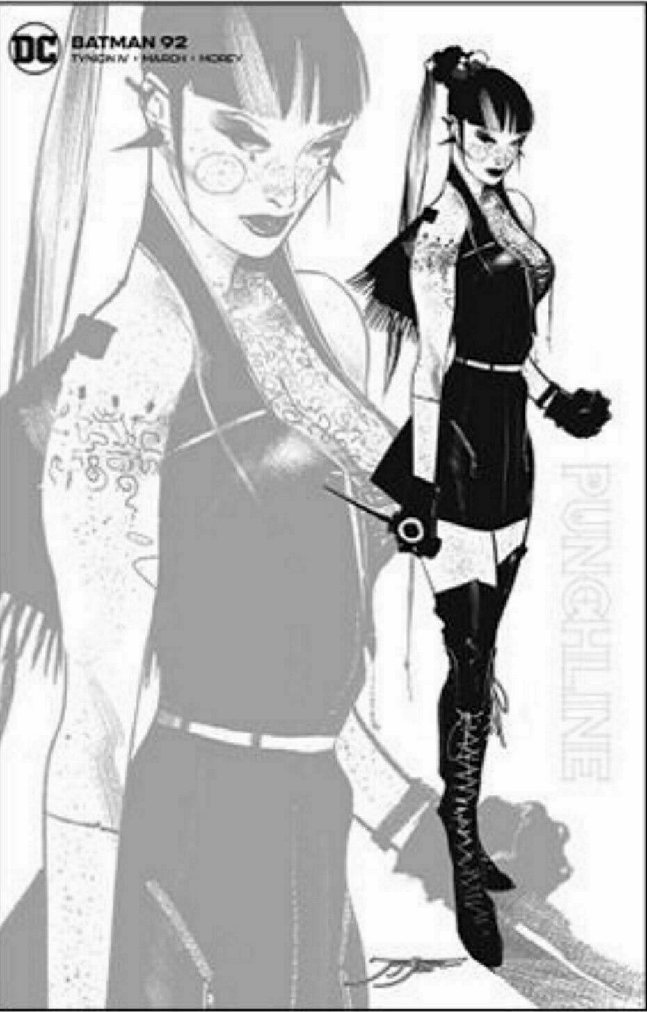 BATMAN #92 1 PER STORE PUNCHLINE SKETCH VARIANT